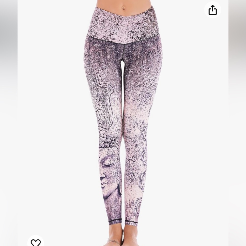 Chisportate Sustainale High Waisted Yoga Capris Leggings with Pockets for Women